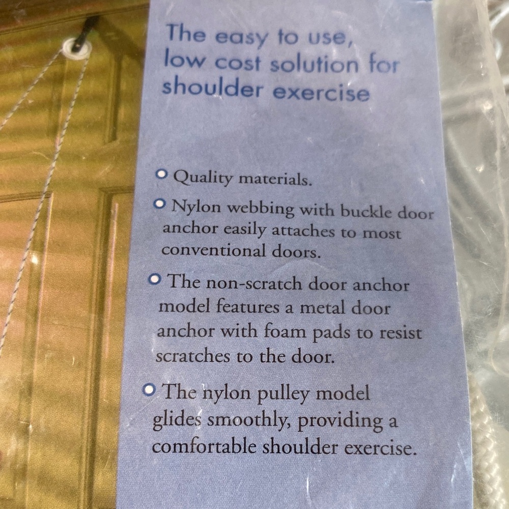 Empi Rehab Pulley System for Shoulder Exercise - Picture 3 of 5